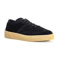 Zapatilla Para Hombre Cuero Hector Negro Hush Puppies