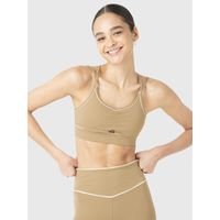 Bra Para Mujer Piping Marrón Bsoul