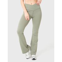 Legging Para Mujer Flared Verde Bsoul