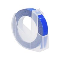 Etiqueta relieve color azul 9mm x 3 metros para B90