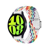 Correa de Nylon Para Samsung Galaxy Watch 6 Broche Magnético Multicolor