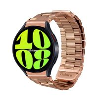 Correa de Metal Para Samsung Galaxy Watch 6 Magnética Gold Rose