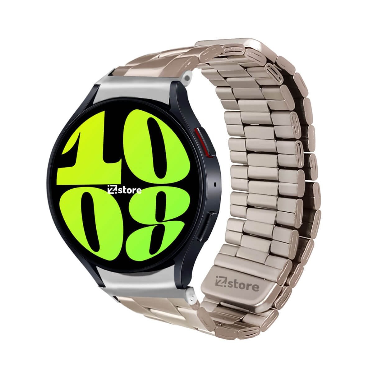 Correa de Metal Para Samsung Galaxy Watch 6 Magnética Starlight