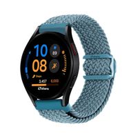 Correa de Nylon Para Samsung Galaxy Watch FE con Broche Celeste