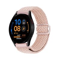 Correa de Nylon Para Samsung Galaxy Watch FE con Broche Rosa