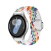 Correa de Nylon Para Samsung Galaxy Watch 7 Broche Magnético Multicolor