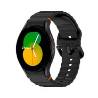 Correa Silicona Para Samsung Galaxy Watch 5 Liner Negro