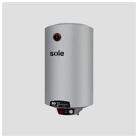 SOLTEEL080C - Terma Electrica Elite 1500W Vertical P/Pared 80 Lt Silver Sole - MEGA IMPORT