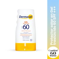 Foto Protector Solar en Gel 60 SPF- Dermosol