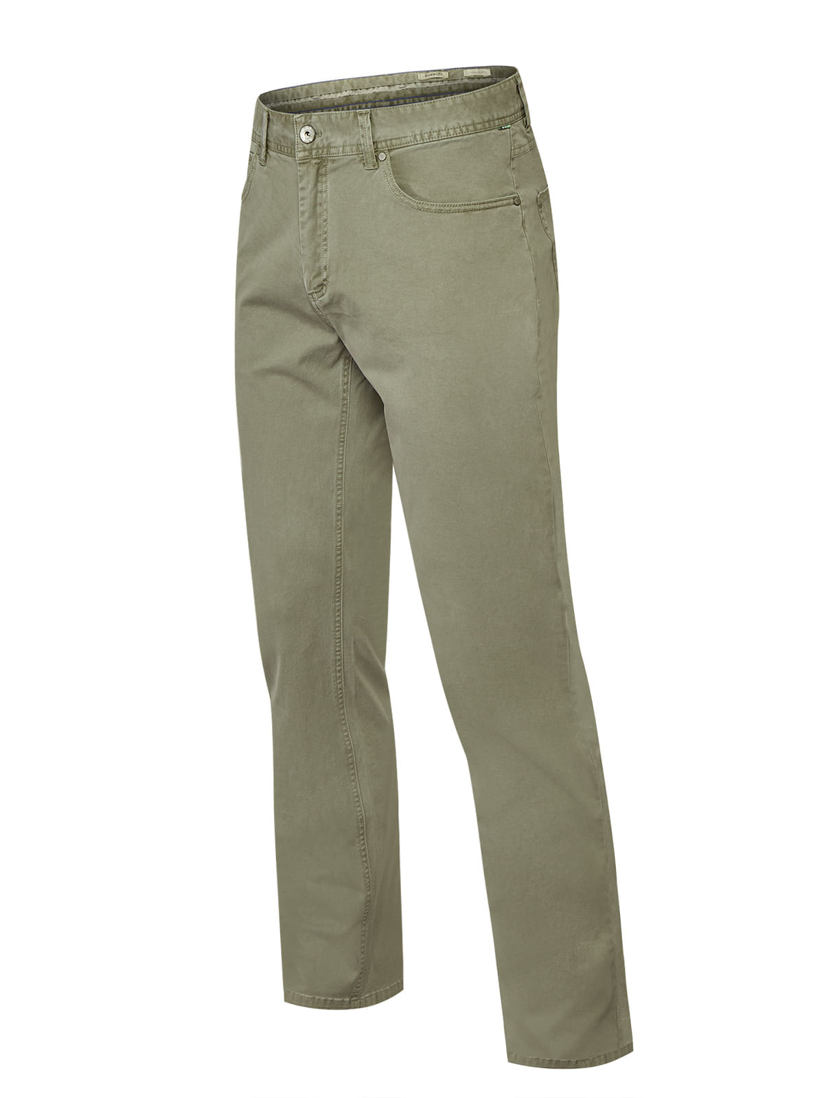 Pantalón Algodón Para Hombre Five Gris Rockford