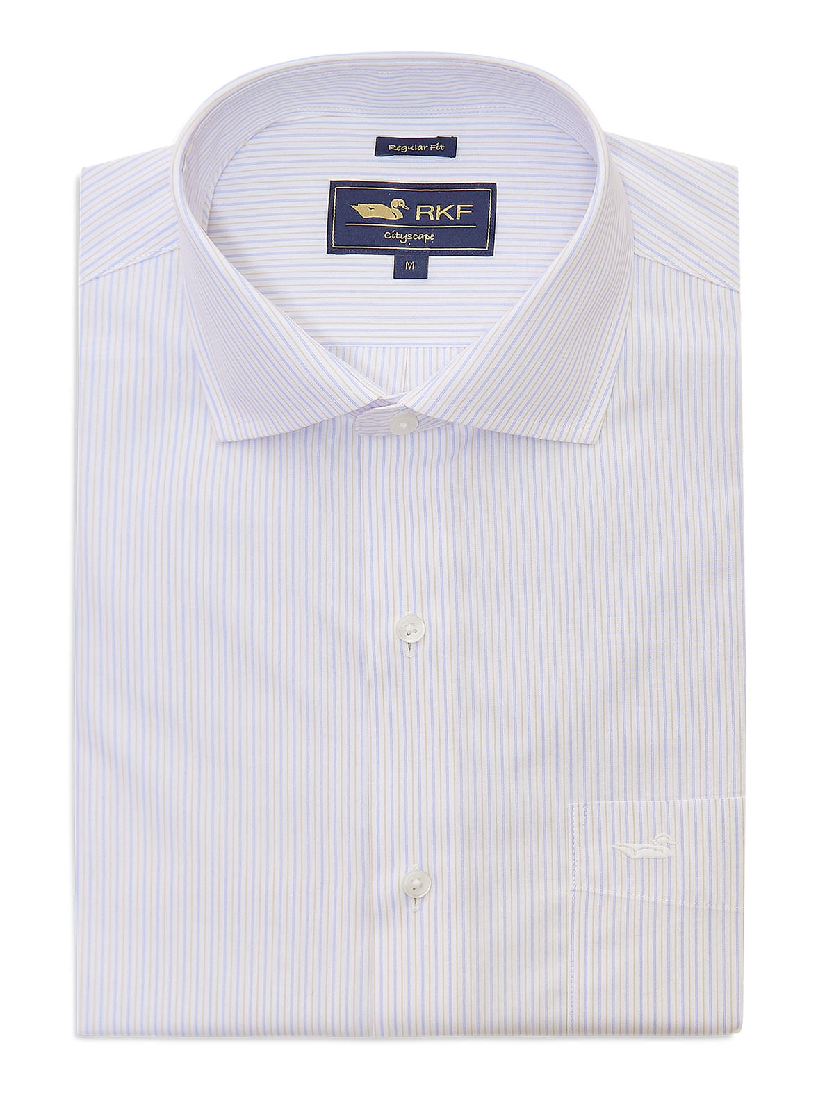 Camisa Manga Larga Algodón Para Hombre Wf Pc Beige/Crudo Rockford