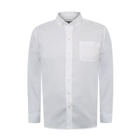 Camisa Manga Larga Algodón Para Hombre Farifax Azul Rockford
