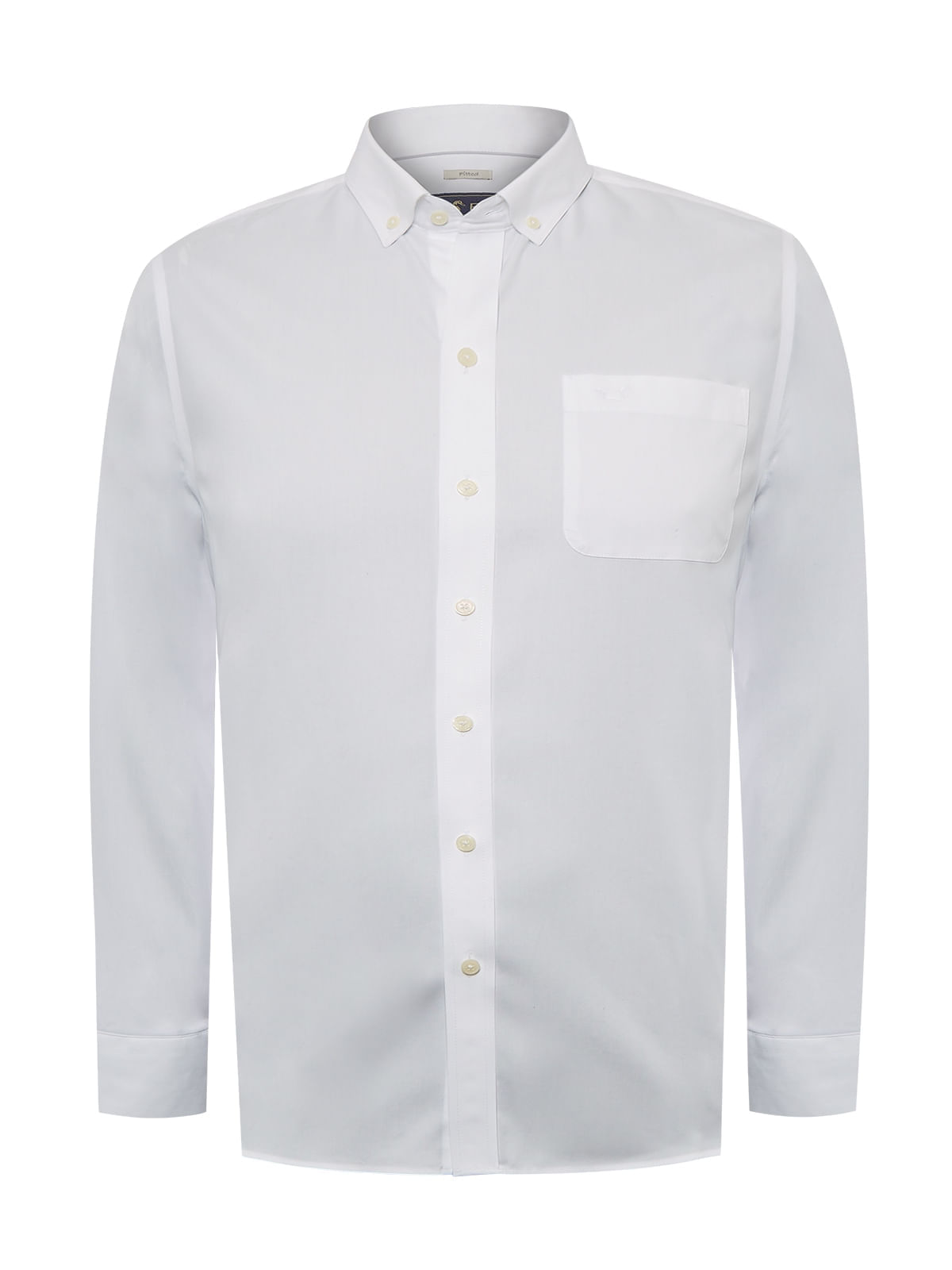 Camisa Manga Larga Algodón Para Hombre Farifax Azul Rockford