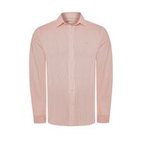 Camisa Manga Larga Poliéster Reciclado Para Hombre Sportstripe Naranjo Rockford