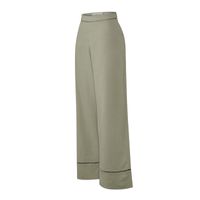 Pantalón Lino Orgánico Para Mujer Mekong Verde Rockford