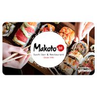 Gift Card Makoto Sushi Bar S/100 - 11652