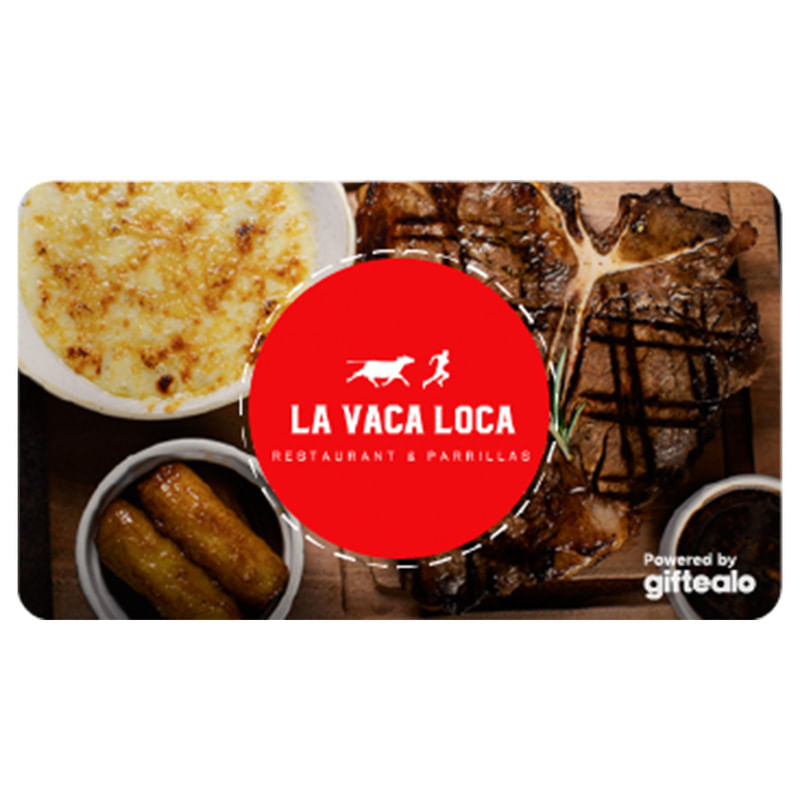 Gift Card La Vaca Loca S/150 - 11516