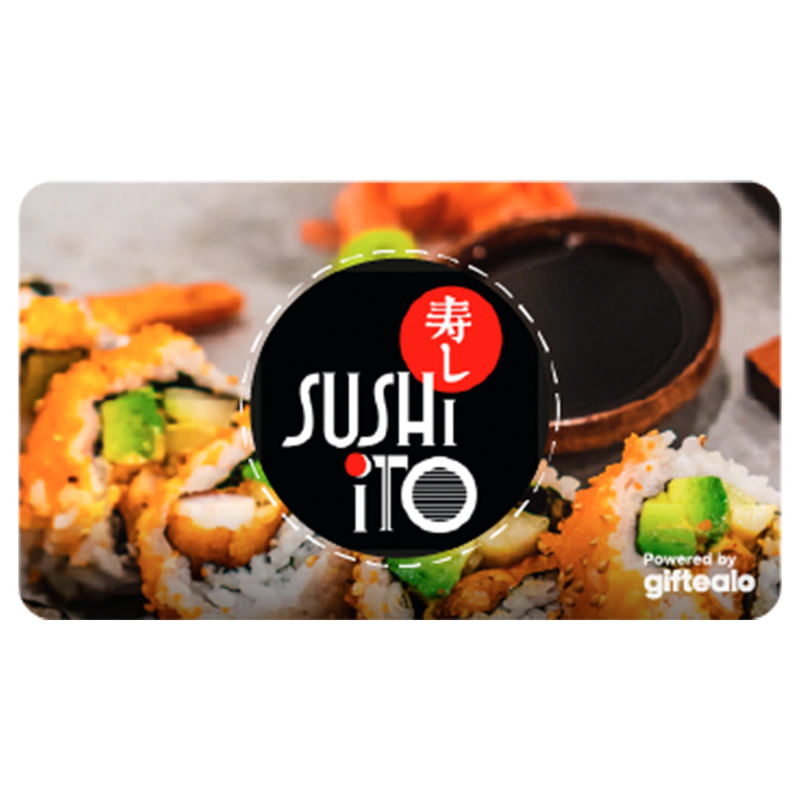 Gift Card Sushi Ito S/50 - 3530