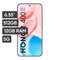 Smartphone HONOR 400 6.55"" 12GB 512GB 200MP + 12MP Midnight Black