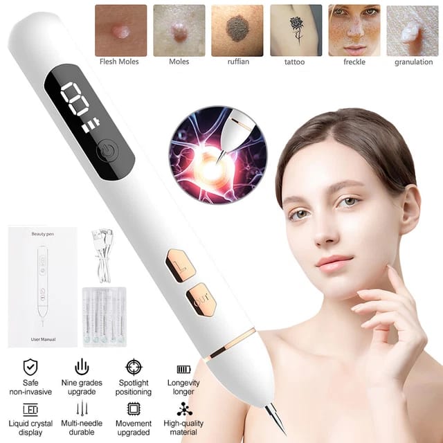 pluma de Plasma, eliminación de tatuajes láser eléctrico