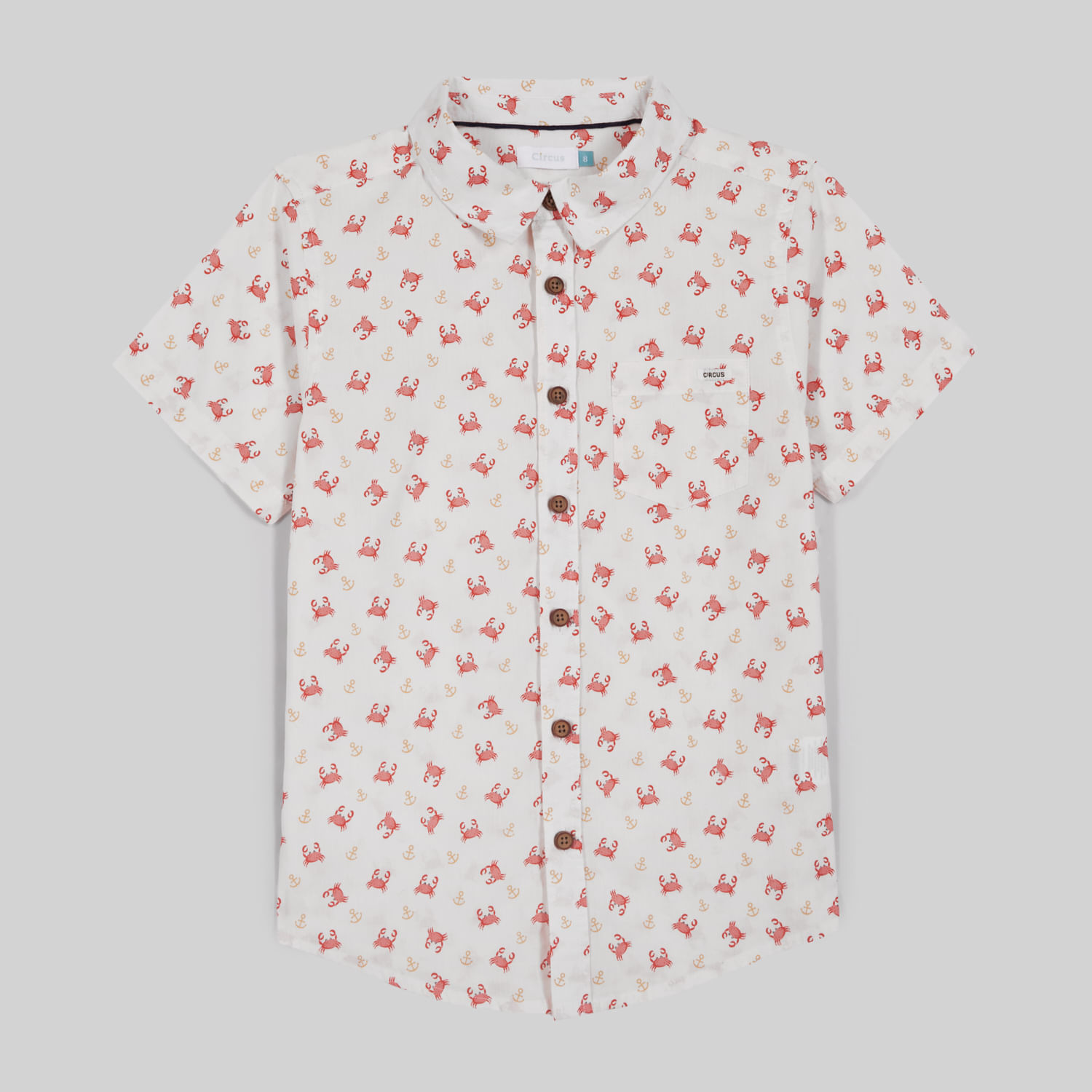 Camisa Para Niño Circus Mini Print