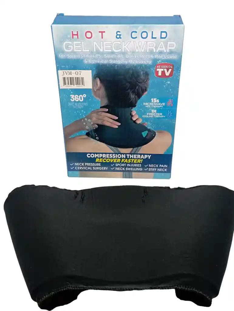 Almohadilla Gel Cervical Frio Calor Migraña Dolor Cuello
