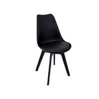 Silla de Comedor Clásica Vero color Negro TU MESITA