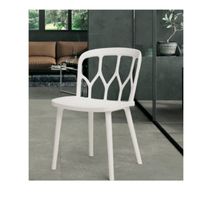 Silla de Comedor Alexis color Blanco TU MESITA