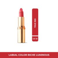 Labial En Barra Loreal Paris Colour Riche Luminous Tono 315 True Red
