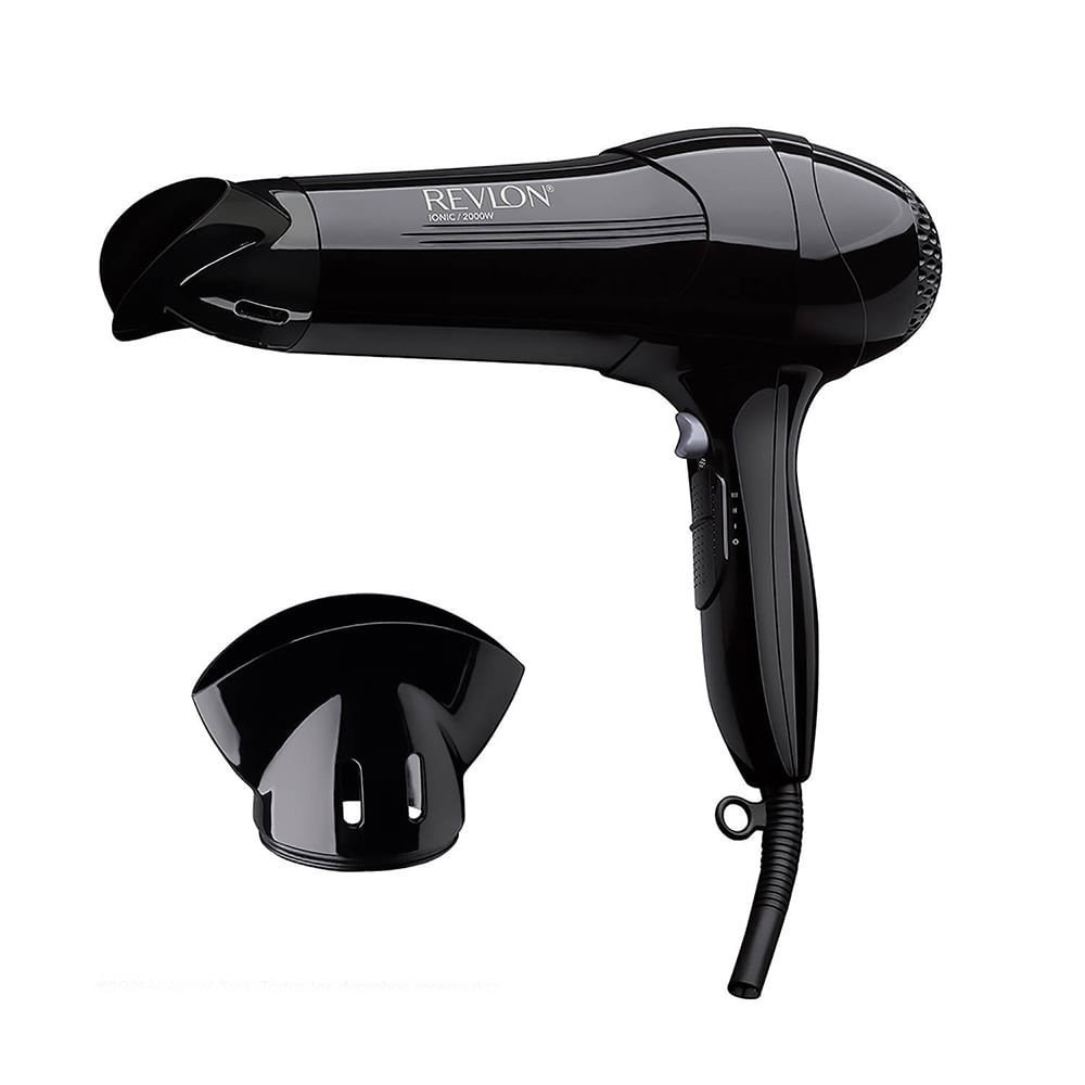 Secadora de Cabello Revlon con Control Frizz RVDR773LA2 Negro - MEGA IMPORT