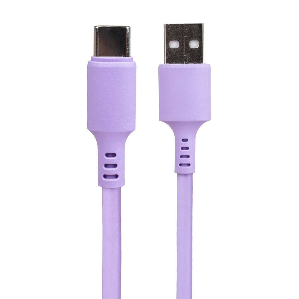 Cable Cargador USB-A USB-C Bp06 Lila