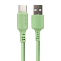 Cable Cargador USB-A USB-C Bp06 Verde