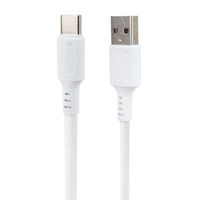 Cable Cargador USB-A USB-C Bp06 Blanco