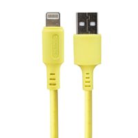 Cable Cargador USB A Lightning Bp06 Amarillo
