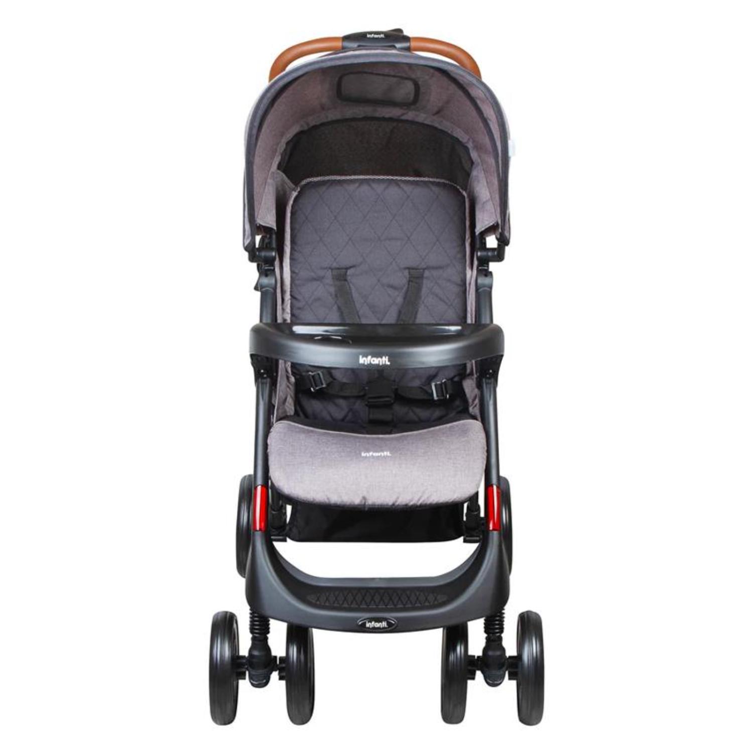 Coche Para Bebé Infanti Pompeya Travel System Grey