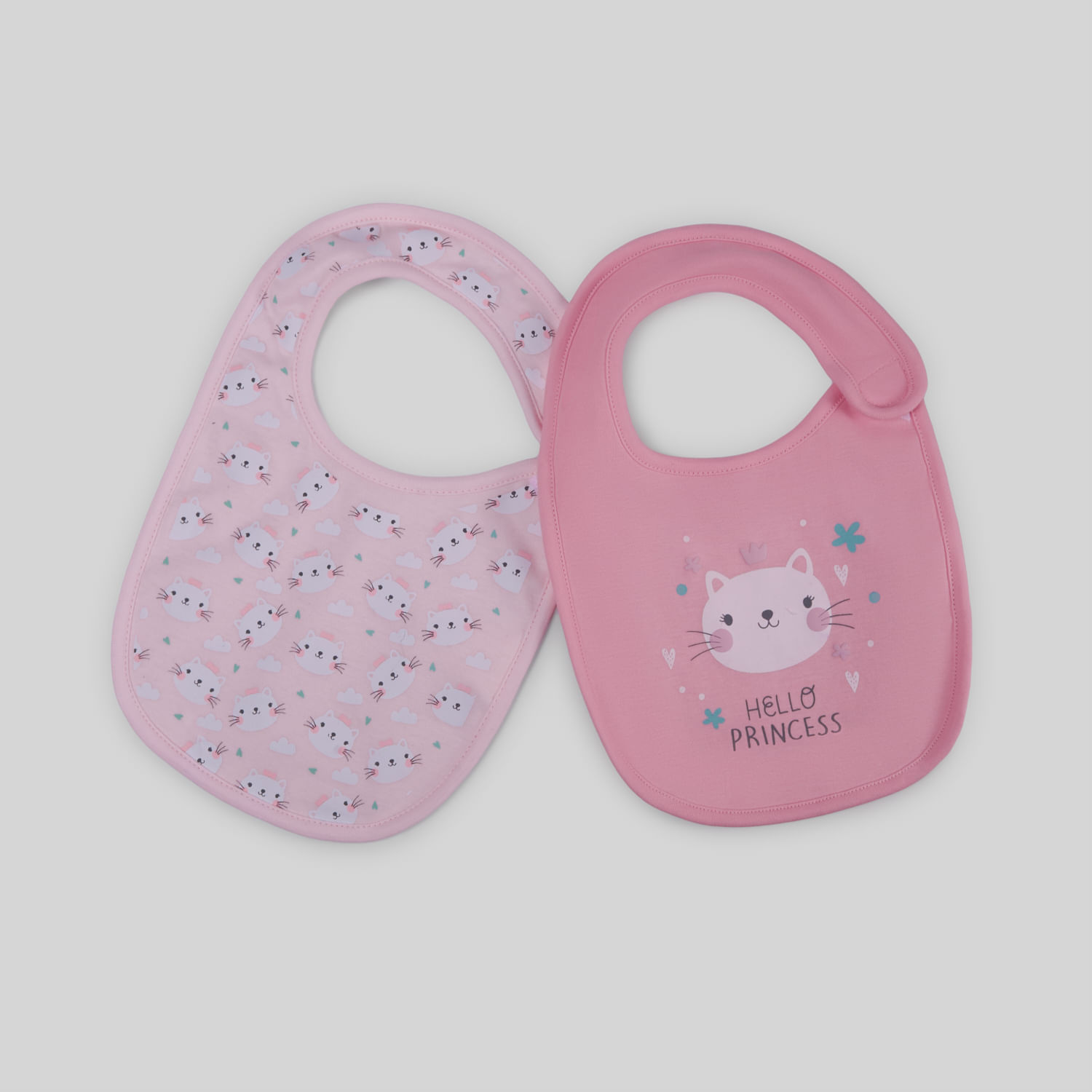 Baberos Para Recien Nacido Baby Circus Pack X2 Imp