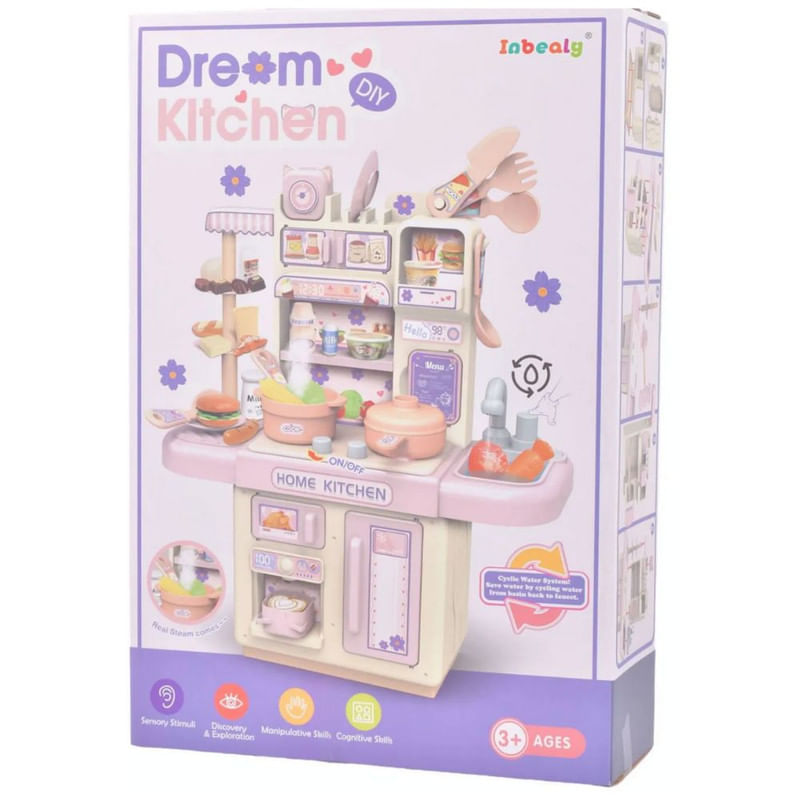 Set De Cocina Home Kitchen 39 piezas Con Vapor Y Luces