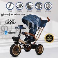 Triciclo Giratorio Voyage «GOLDEN II NEW» Blue