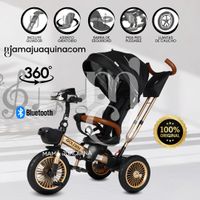 Triciclo Giratorio Voyage «GOLDEN II NEW» Black