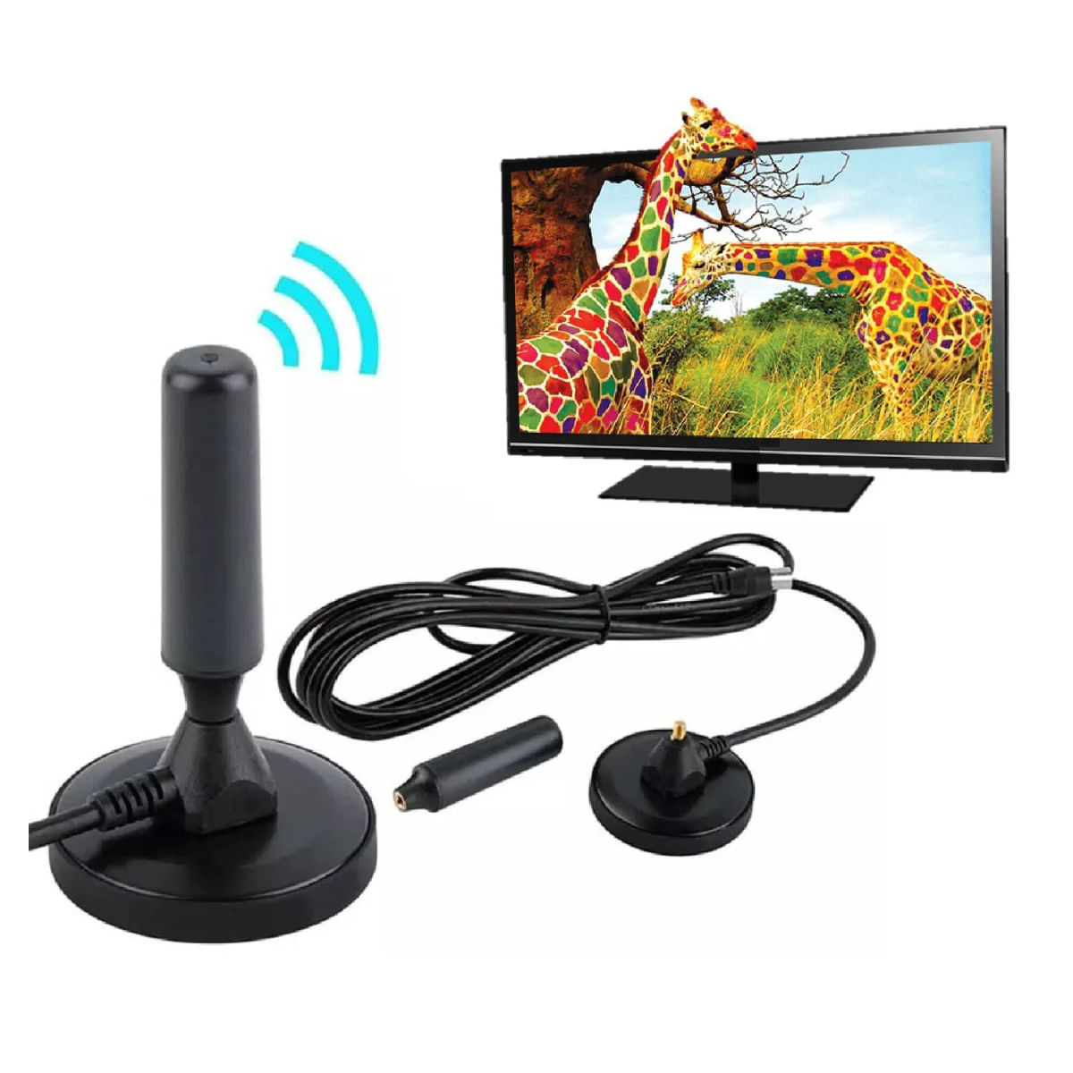 ANTENA HD TV DIGITAL DE ALTA SENSIBILIDAD