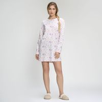 Camisón Pijama Mujer Lazos Hypnotic Manga Larga Aop Algodón
