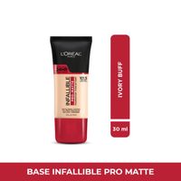 Base Loreal Paris Infallible Pro-Matte Tono Ivory Buff 30 Ml