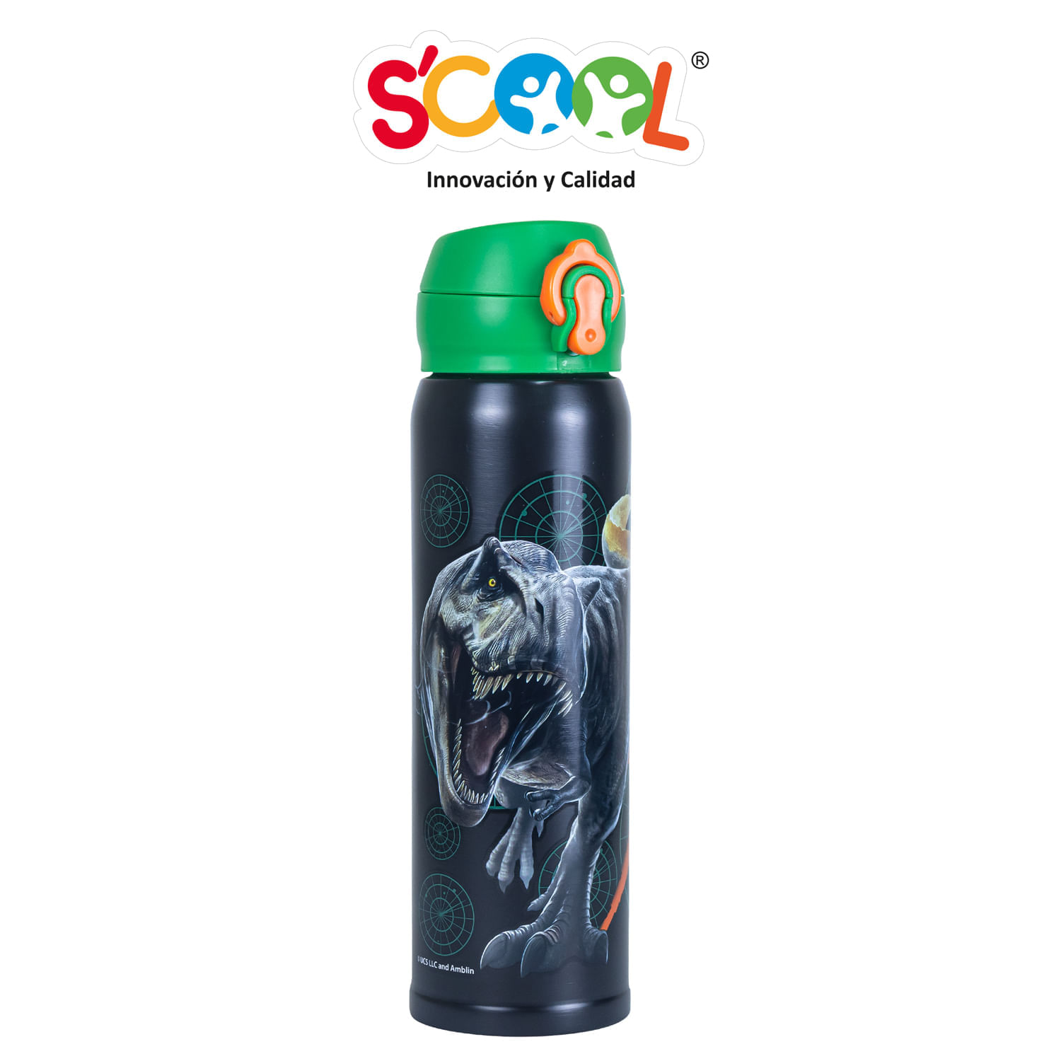 Tomatodo Scool Acero 420 Ml Jurassic World