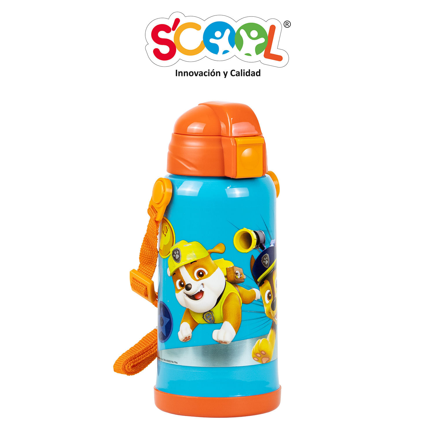 Botella Térmica Scool Con Caña 300Ml Paw Patrol Niño
