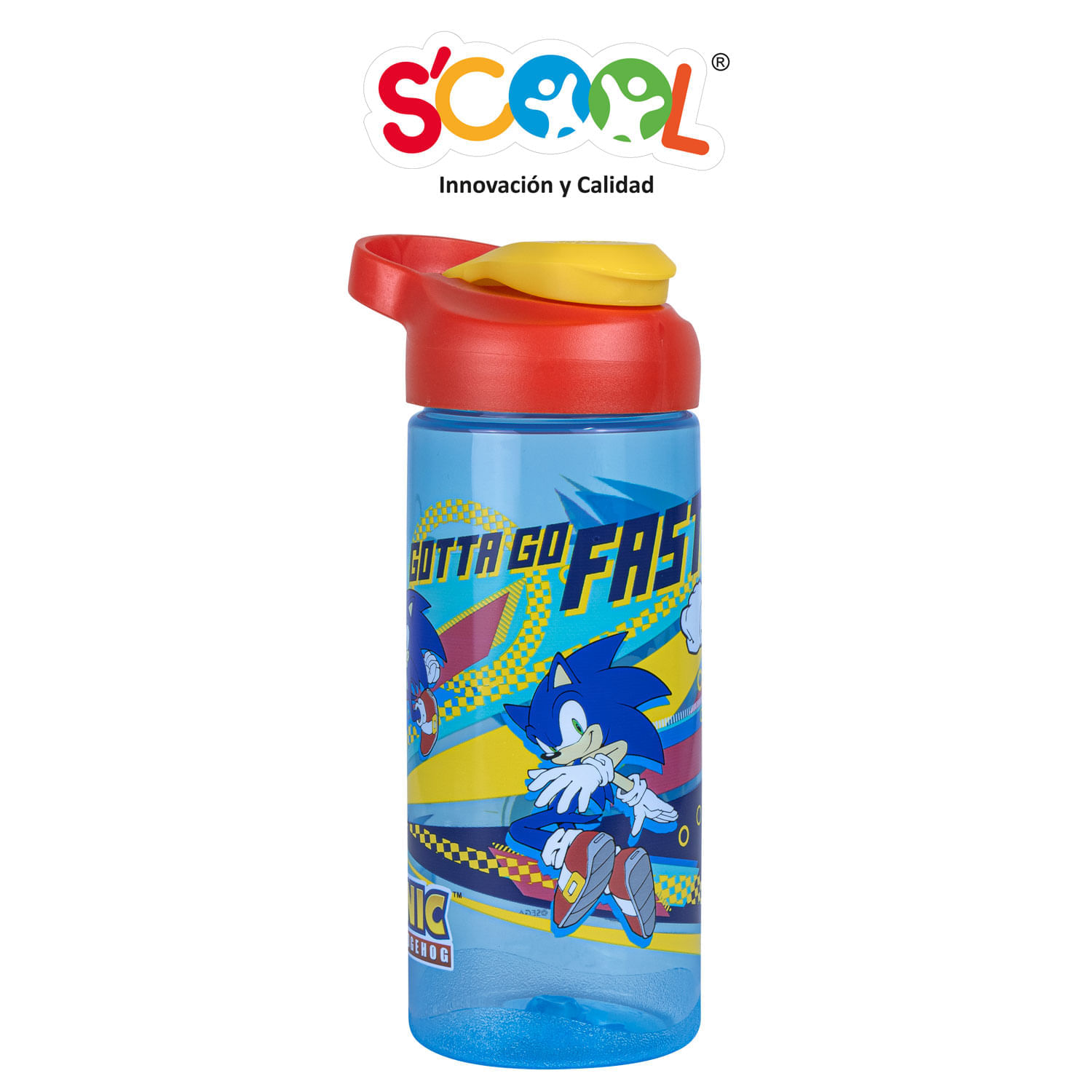 Botella Scool Sin Caña 450 Ml Sonic