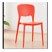 Silla de Comedor Lohan color Rojo TU MESITA