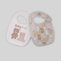 Baberos Para Recien Nacido Baby Circus Pack X2 Imp