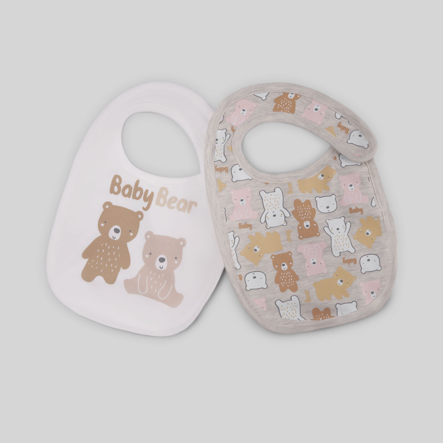 Baberos Para Recien Nacido Baby Circus Pack X2 Imp
