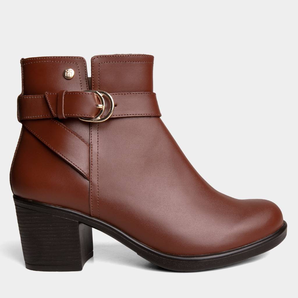 Botines Casuales Top Model Mujeres Tmo-Bk0035 Cuero