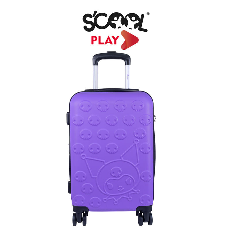 MALETA DE VIAJE CARRY ON CABINA PURPLE KUROMI